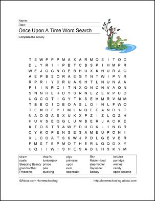 Fairy Tales Wordsearch, Crossword Puzzle, and More: Fairy Tales Wordsearch Tall Tales Activities, Folk Tales Activities, Fairytale Lessons, Primary School Activities, Family Literacy Night, Fairy Tale Activities, Scholastic Book Fair, School Library Displays, Family Literacy