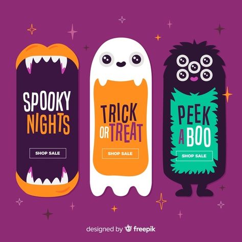 Halloween Graphics Design, Halloween Ads, Halloween Graphic Design, Halloween Banners, Halloween Treat Tags, Dekorasi Halloween, Casa Halloween, Halloween Graphics, Halloween Vector