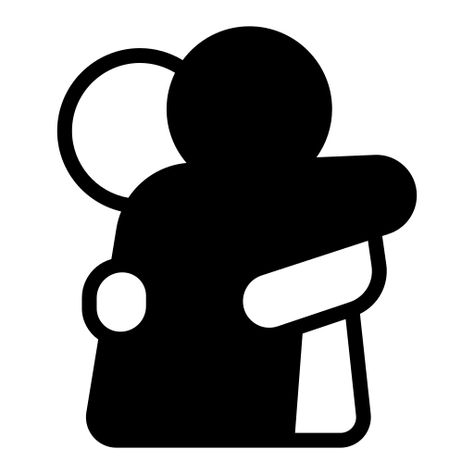 Hugging Emoji Drawing, How To Draw Hugs, Hug Symbol, Hug Icon, Hug Emoji, Hug Logo, Hug Drawing, Friend Icon, Hugging Drawing