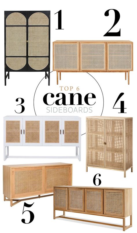 Cane Sideboard, Diy Sideboard, Inviting Living Room, Cane Furniture, Living Room Decor Ideas, Home Magazine, Room Decor Ideas, Amazing Ideas, Insta Stories