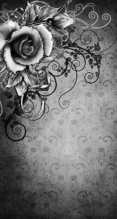 2000s Wallpaper, Black Roses Wallpaper, Y2k Background, Goth Wallpaper, Gothic Wallpaper, Emo Wallpaper, Flower Icons, Android Wallpaper Flowers, Y2k Wallpaper