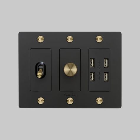 Light Switch Upgrade, Buster And Punch Switches, Cool Light Switches, Sockets And Switches Ideas, Light Switches And Sockets Modern, Unique Light Switches, Switches And Sockets Modern, Lightswitch Ideas, Modern Light Switches