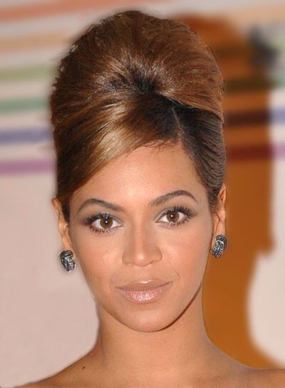 Beyoncé's beehive Beehive Hairstyles, Beyonce Hair, 1960s Hair, 1950s Hairstyles, Beehive Hair, Prom Hair Updo, Bouffant Hair, Penteado Cabelo Curto, Retro Hairstyles