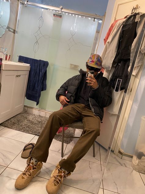 Jordan 6 Travis Scott Outfit, Jordan 6 Outfit, Jordan 6 Outfit Men, Jordan 6 Travis Scott, Casual Shirts Outfit, Jordan 6, Travis Scott, Shirt Outfit, Jordan