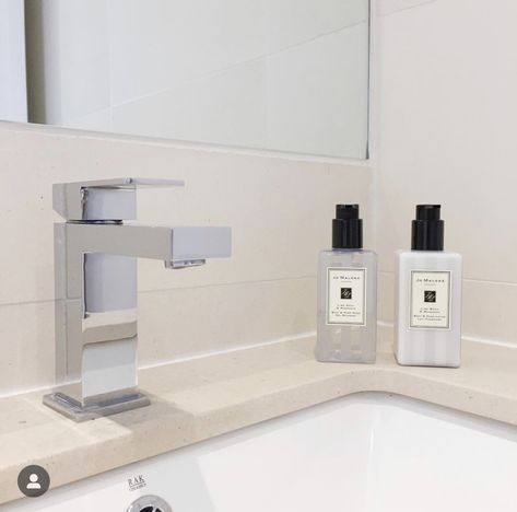 Simple bathroom features with Jo Malone hand wash and hand cream Jo Malone Bathroom, Jo Malone Hand Cream, Jo Malone Rose And White Musk, Jo Malone Bath Oil, Jo Malone Sage And Sea Salt, Jo Malone Room Spray, Bathroom Features, Jo Malone, Simple Bathroom