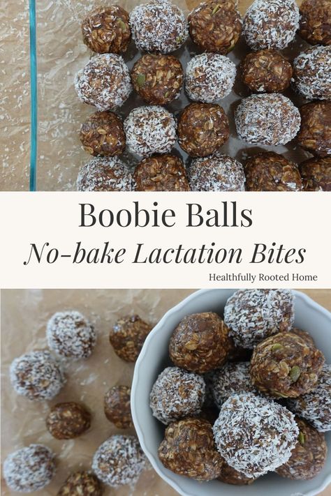 DELICIOUS AND THEY WORK! These lactation bites actually do wonders for your milk supply and they are so delicious! I love that these Boobie balls are a no bake lactation bites recipe. This is such an easy snack idea for nursing mothers. Lactation No Bake Balls, Lactation Balls No Bake, Lactation Bites No Bake, No Bake Lactation Balls, No Bake Lactation Recipes, Lactation Balls, Easy Cooking Recipes Healthy, Quick Clean Eating Recipes, Lactation Bites