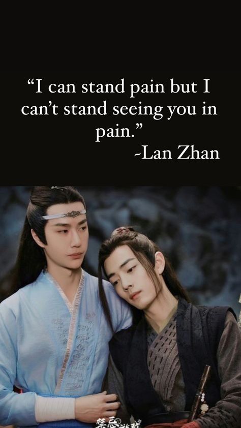 #quotes #wangxian #mdzs #theuntamed #edits #weiwuxian #lanwangji #xiaozhan #wangyibo Lan Wangji Quotes, The Untamed Quotes, Wangxian Untamed, Mdzs Quotes, Cute Short Love Story, Easy Korean Words, K Quotes, Untamed Quotes, Chinese Aesthetic