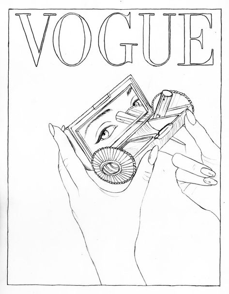 Get your coloring pencils at the ready, we chose some of our most iconic covers for a Vogue Paris coloring book whose second edition is hitting newsstands this festive season. With Kate Moss by McDean, Claudia Schiffer by Testino, Natasha Poly by Demarchelier and many more, there’s more than enough to occupy creative minds. Coloring Book Pages Aesthetic, Fashion Art Drawing, Coloring Lineart, Minimalist Workspace, Vogue Illustrations, Illustration Outline, Fashion Coloring Book, Paris Illustration, Creation Art