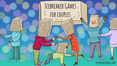 Marriage Small Group Ideas, Couples Ice Breaker Games, Marriage Games For Groups, Couples Group Games, Marriage Conference Games, Church Couples Night Ideas, Marriage Games Couples Fun, Ice Breaker Games For Couples, Group Games For Married Couples