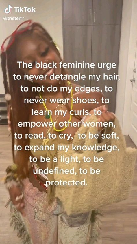 The Black Feminine Urge To, Black Feminine Urge, Feminine Black Women, Feminine Urge, Cheesy Jokes, I Love Being Black, Girl Advice, Confidence Tips, Self Love Affirmations