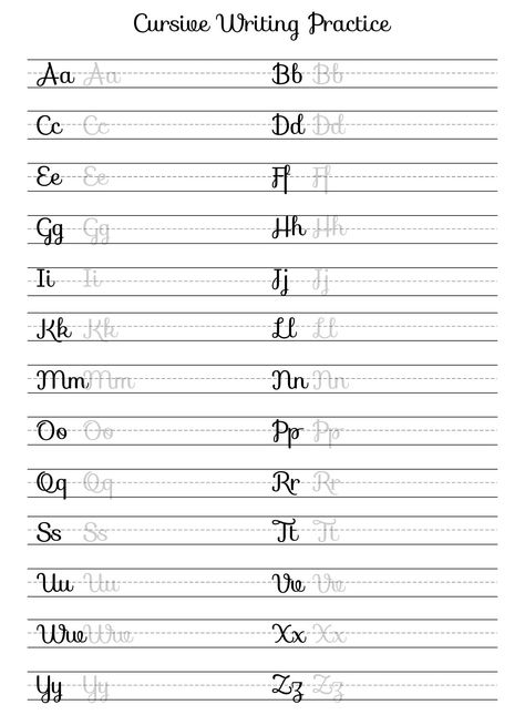 Cursive Writing Worksheets 3rd Grade Cursive Hand Writing Practice, Cursive Handwriting Tracing Worksheets, 2nd Grade Cursive Worksheets, Clean Cursive Handwriting, Printable Practice Writing Sheets, Pre Cursive Writing Worksheets, Cursive Handwriting Printables Free, Cursive Alphabet Worksheet, Beginner Cursive Worksheets