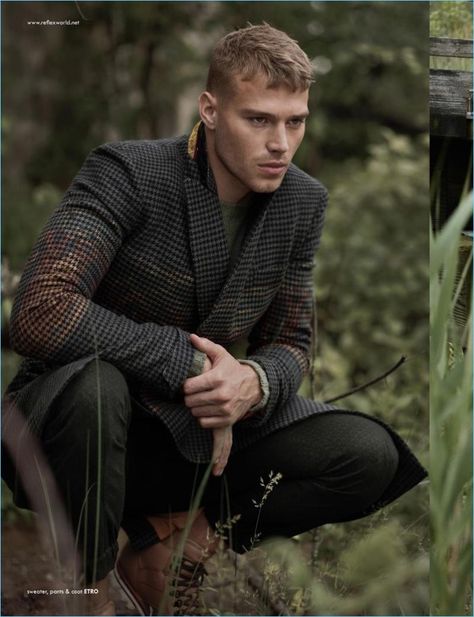 Matthew Noszka Covers Reflex Homme's Wild Issue Matthew Noszka, Fashion Trends Magazine, Male Fashion Trends, Men Model, Male Models, Male Model, Fashion Magazine, A Man, New Fashion