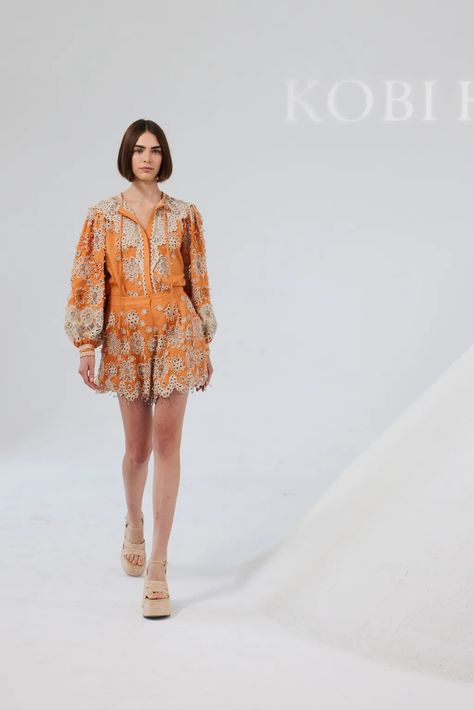 Kobi Halperin RTW Spring 2024 [PHOTOS] – WWD Kobi Halperin, Embroidery Fashion, Spring 2024, 2024 Collection, Google Photos, Fashion News, To Share, Look At