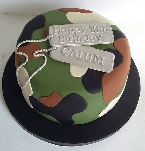 Camo Cakes, Army Birthday Cakes, Camo Cake, Army Cake, Military Cake, Camo Birthday, Army's Birthday, Torte Cupcake, Cake Name