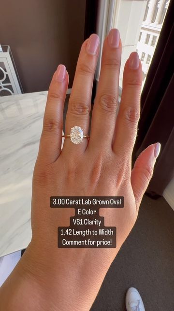 Engagement Rings Oval Moissanite, 2 Carat Vs 3 Carat Diamonds, Three Carat Oval Engagement Ring, 3carat Oval Engagement Ring, 3 Carat Engagement Rings Gold Band, Oval Ring Carat Size Chart, 3 Carrot Oval Engagement Ring, 3 Carat Engagement Rings Oval Gold, Wedding Rings 3 Carat