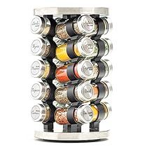 Rotating Spice Rack, Premium Spices, Spice Shelf, Kitchen Finishes, Magnetic Spice, Countertop Colours, Spice Racks, Sleek Aesthetic, Space Efficient