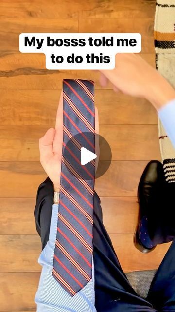 Liz & Jeff on Instagram: "Easiest way to tie a tie #tie #boss #corporate #mensfashion #wallstreet" Easiest Way To Tie A Tie, How To Tie A Tie, Tying A Tie, Wardrobe Hacks, September 19, Ties Mens, Audio, Wardrobe, The Originals