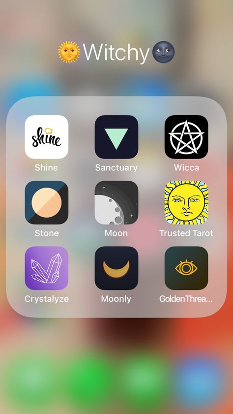 Best Apps For Witches, Witchcraft Apps, Witchcraft Apps Iphone, Witch Apps For Android, Witch Iphone Aesthetic, Apps For Witches, Witchy Apps, Witch Apps, Suggested App