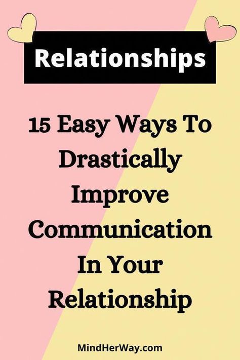 15 easy ways to drastically improve communication in your relationship Communication In A Relationship, Communication Is Important, Relationship Communication, How To Communicate Better, Communication Tips, Communicate Better, Improve Communication Skills, Communication Relationship, Healthy Communication