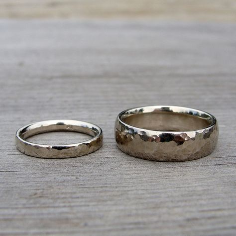 Hammered Silver Wedding Band, Hammered White Gold Wedding Band, Thick Wedding Bands, Hammered Wedding Rings, Handmade Wedding Band, Cheap Wedding Decorations, Gold Wedding Bands, Hammered Wedding Bands, Wedding Bands For Her