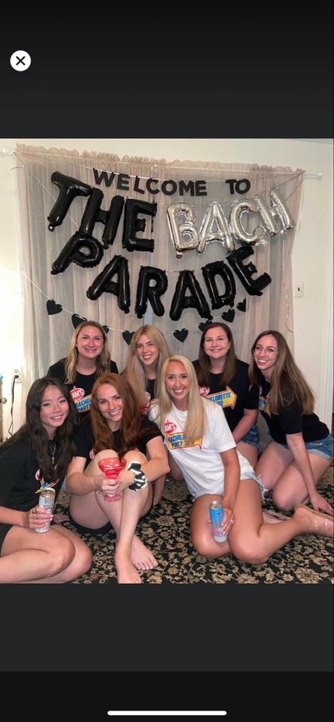 Emo Themed Bachelorette Party, Emo Night Bachelorette, Bachelorette Rock Theme, Welcome To The Bach Parade, Warped Tour Bachelorette, Rocker Bachelorette Party, Punk Rock Bachelorette Party, Emo Bachelorette Party Ideas, Farewell Tour Bachelorette