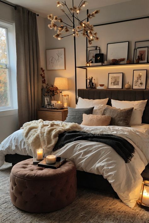 Fall Furniture , Autumn Cozy Fall ,Decor Easy Fall ,
Decor Neutral Fall ,Decor Fall ,Decor Inspiration ,Fall Decor Ideas Cosy Bedrooms For Couples, Appartement Bedroom Ideas, Urban Aesthetic Bedroom, Couples Apartment Decorating Master Bedrooms, Cozy Apartment Bedroom Couple, Bedroom Decor Apartment Couple, Cozy Bedroom Aesthetic Autumn, Cozy Bright Bedroom Ideas, How To Style Small Bedroom