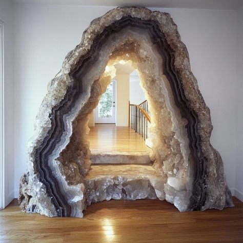 Step into style with unique doorway designs that leave a lasting impression! 🚪�✨ . . . Dm for credit please . . . . . #uniquedoor #doordesign #doorway #enrtydoors #designer #homeinspiration #homeinterior Futuristic House Architecture, Doorway Design, Nature And Architecture, Futuristic House, Glass Structure, Crystal Formations, Kitchens And Bedrooms, Shade Structure, River House