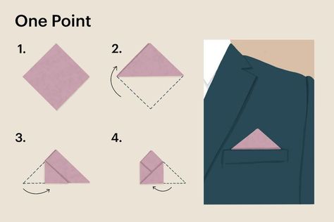 Groom And Groomsmen, Pocket Square Folds, Groomsmen Style, Pocket Square Wedding, How To Fold, Kid Activities, Styling Tips, Pocket Square, Step By Step Instructions