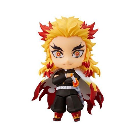 <3┆ Figura de rengoku 彡 ꒷꒦ 🍤 ﹍ Nendoroid Anime, Anime Figurines, Png Icons, Cute Chibi, Phone Themes, Slayer Anime, Anime Figures, Cute Dolls, Anime Demon