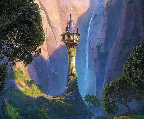 Rapunzel Wallpaper, Rapunzel Castle, Tangled Tower, Princess Backdrops, Tangled Wallpaper, Rapunzel Tower, Rapunzel Disney, Images Disney, Disney Artwork