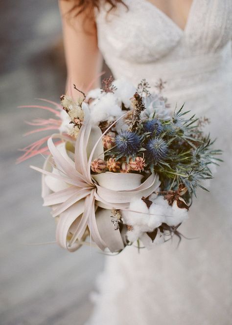 Point Reyes Wedding, Air Plants Wedding, Succulent Bouquet Wedding, Winter Wedding Bouquet, Winter Bouquet, Unique Bouquet, Winter Wedding Flowers, Winter Bride, Organic Wedding