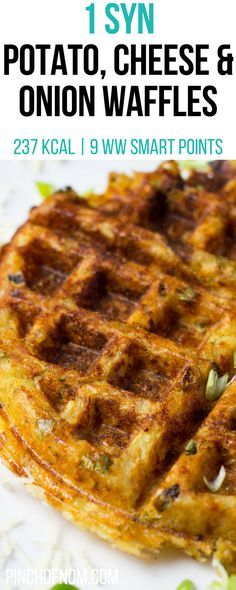 Potatoes Waffles, Potato Ideas, Sw Recipes, Waffle Iron Recipes, Recipes Potato, Potato Waffles, Waffle Maker Recipes, Savory Waffles, Potato Cheese