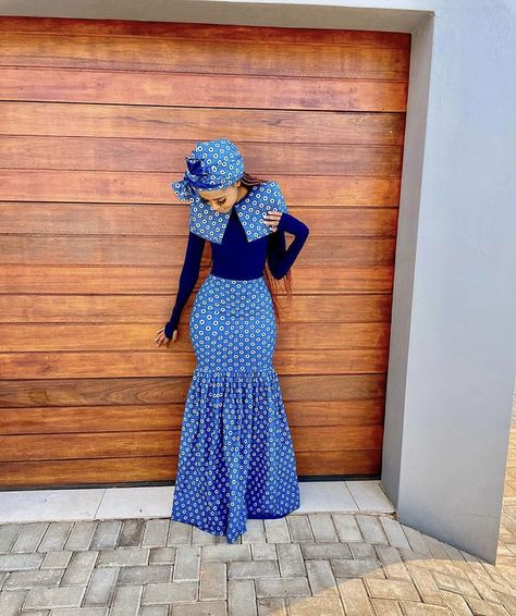 Sesotho Traditional Attire For Women, Traditional Tswana Attire, Tswana Dresses Design, South African Traditional Dresses Tswana, Traditional South African Dresses, Sesotho Traditional Attire, Modern Tswana Traditional Dresses, Setswana Traditional Attire For Women, Traditional Wedding Attire South Africa