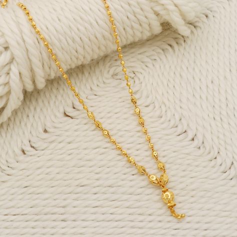 22k Gold Chain Necklace, 22k Gold Chain, 22k Gold Earrings, Gold Jewels Design, Beads Style, Gold Necklace Indian, Gold Link Chain, Gold Ring Designs, Gold Necklace Women