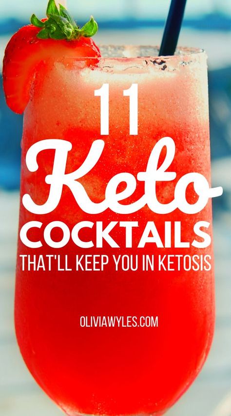 Low Carb Mixed Drinks, Raspberry Mimosa, Low Carb Alcoholic Drinks, Low Calorie Alcoholic Drinks, Healthy Alcoholic Drinks, Low Calorie Cocktails, Low Carb Cocktails, Keto Cocktails, Keto Drinks