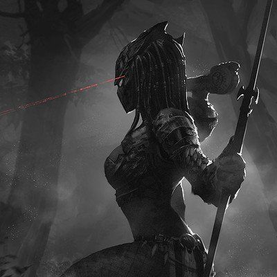 ArtStation - mist XG Female Yautja, Female Predator, Predator Artwork, Predator Alien Art, Arte Alien, Alien Vs Predator, Alien Vs, Alien Art, Sci Fi Art