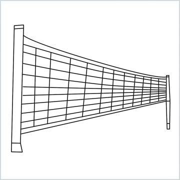 How To Draw A Volleyball Net Step by Step - [6 Easy Phase] Volleyball Drawing Easy, Volleyball Net Drawing, Drawing Volleyball, Draw A Volleyball, Volleyball Banners, Volleyball Drawing, Volleyball Net, Easy Drawing Steps, Drawing Lesson