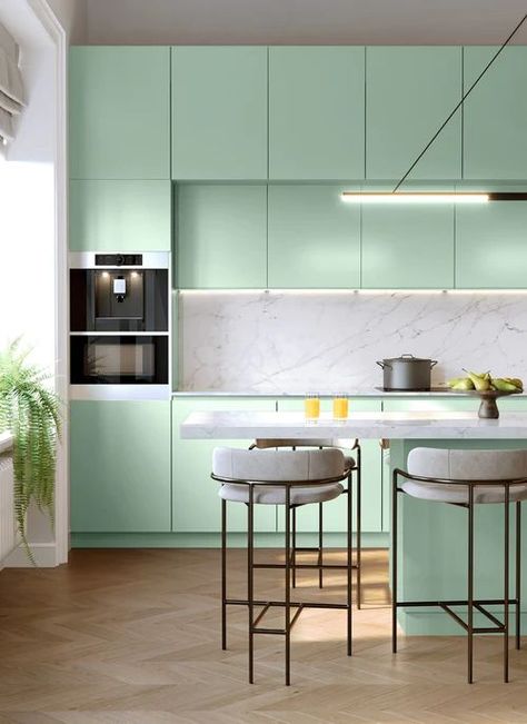 Pastel Colour Kitchen, Plywood Wall Paneling, Joinery Projects, Kitchen Benchtops, Plywood Walls, Veneer Panels, Black Snow, Picture Framing, Plywood Panels