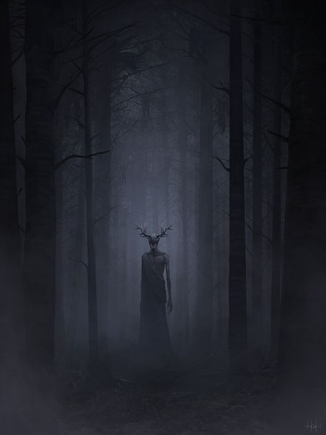 Forest Cryptid, Grima Wormtongue, Glowing Eyes, Why Don't We, Occult Art, Forest Creatures, Scary Art, The Harvest, Creepy Art