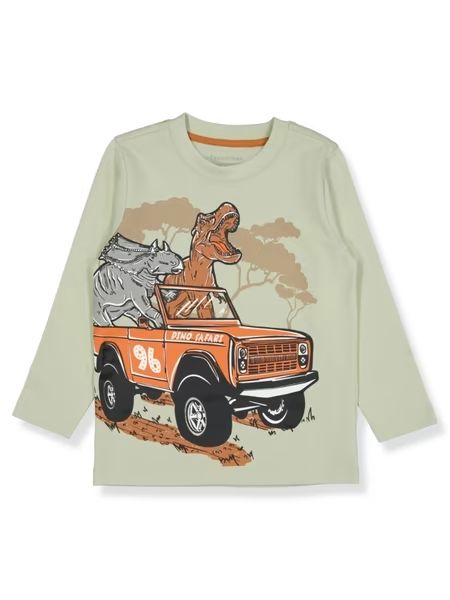 Boys Print T-Shirt Green Boys, Kids Sale, Printed Tees, Kids Wear, Shop House, Print T Shirt, Long Sleeve Tops