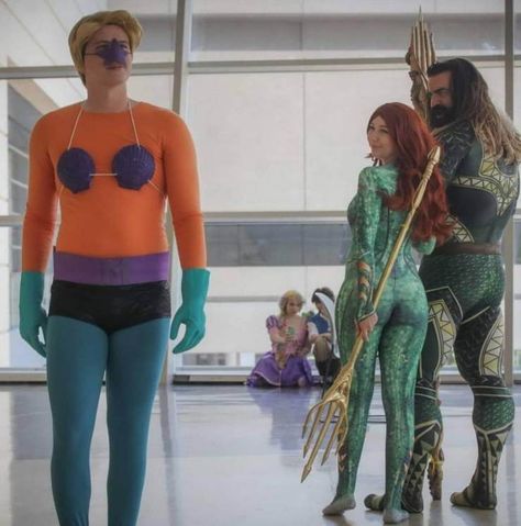 Mermaid Man, Photographie Portrait Inspiration, Dc Memes, 웃긴 사진, Amazing Cosplay, Weird Pictures, Disney Memes, Aquaman, Best Cosplay