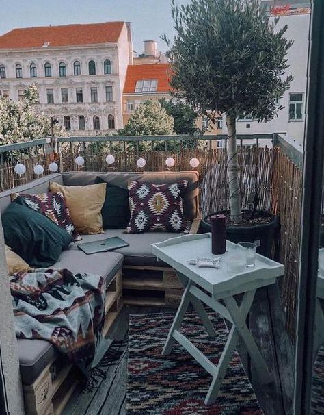 40 Romantic Balconies Ideas You Should Know Balcony, home decor, open balcony, small garden Balkon Decor, Green Terrace, Terrace Furniture, Small Terrace, Outdoor Balcony, Mediterranean Decor, Small Balcony Decor, Terrace Design, Apartment Balcony Decorating