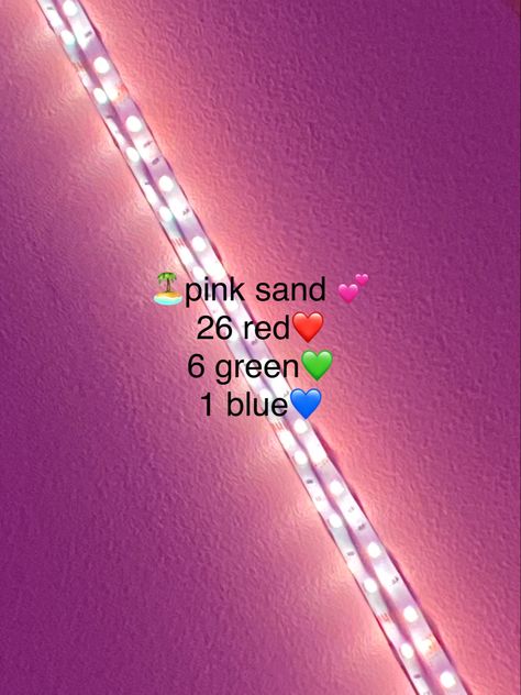 Pastel Led Lights, Summer Led Light Colors, Led Light Color Combinations, Colors To Make With Led Lights, Preppy Led Light Colors, Colors For Led Lights, Led Light Codes, Christmas Led Lights Diy Colors, Led Light Combination