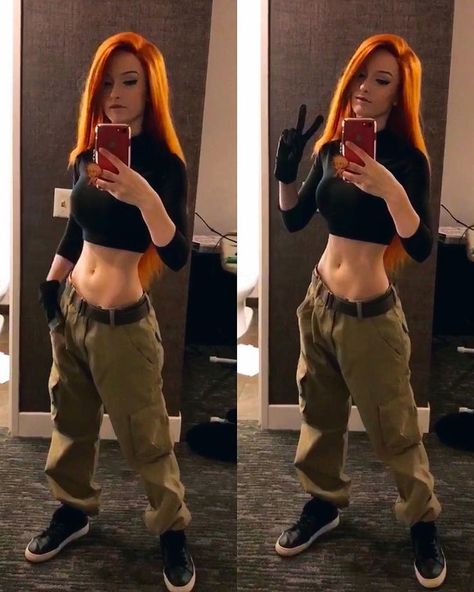 Tim on Twitter: "#Cosplay… " Kim Possible Cosplay, Kostum Halloween, Kostuum Halloween, Movie Cosplay, Halloween Coustumes, Cartoon Cosplay, Women Cosplay, Diy Kostüm, Idee Cosplay