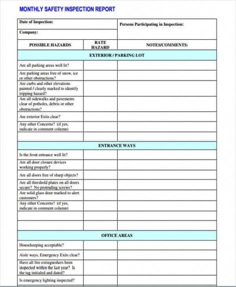 8 Printable Health And Safety Report Template Docx uploaded by Archie Fraser. More on our website  Health and safety report template - Report templates are an essential tool for any kind of business analyst. They provide an organized framework for g... Memorandum Template, Emergency Procedures, Report Layout, Incident Report, Consumer Behaviour, Business Analyst, Post Mortem, Board Of Directors, Report Template