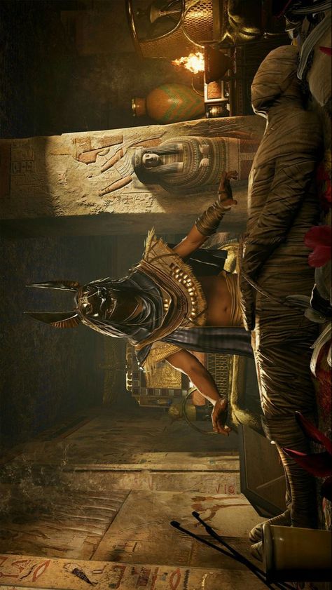 Egyptian Mythology Wallpaper, Ancient Egypt Fantasy Art, Assassins Creed Egypt, Ancient Egypt Aesthetic, Egypt Mythology, Egypt Gods, Egyptian Aesthetic, Assassin's Creed Origins, Starověký Egypt