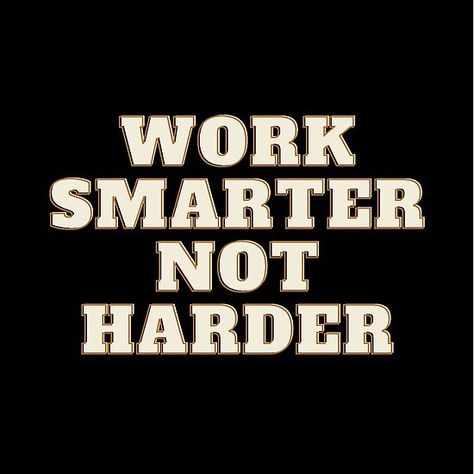 Work Smarter Not Harder Work Smarter Not Harder Wallpaper, Workplace Quotes, Work Smarter Not Harder, Smarter Not Harder, Work Harder, Work Smarter, Work Life Balance, Life Balance, Wall Art Canvas Prints