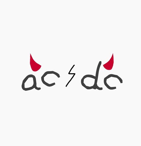 Rock Tattoo Music, Ac Dc Tattoo, Classic Rock Tattoos, Rock Band Tattoos, Acdc Tattoo, Rockstar Tattoo, Ac Cd, Drum Tattoo, Middle Finger Tattoos