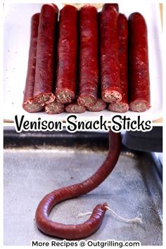 Deer Pepperoni Recipe, Deer Meat Snack Sticks, Venison Pepperoni Recipes, Best Deer Jerky Recipe, Homemade Venison Sausage Recipes, Deer Jerky Seasoning Recipe, Deer Sticks Recipe, Deer Snack Sticks Recipe, Ground Deer Jerky Recipe