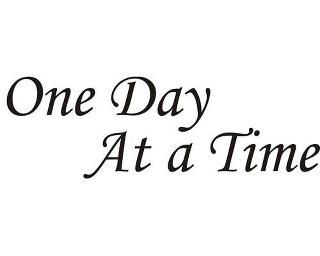 One Day One Day At A Time Wallpaper, One Day At A Time Quotes, Counseling Quotes, Peach Wallpaper, Enjoy The Day, Sayings And Phrases, Teacher Memes, One Day At A Time, Therapy Ideas